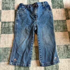 Janie and Jack Embroidered Jeans